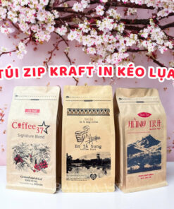 Túi đựng cà phê có zip