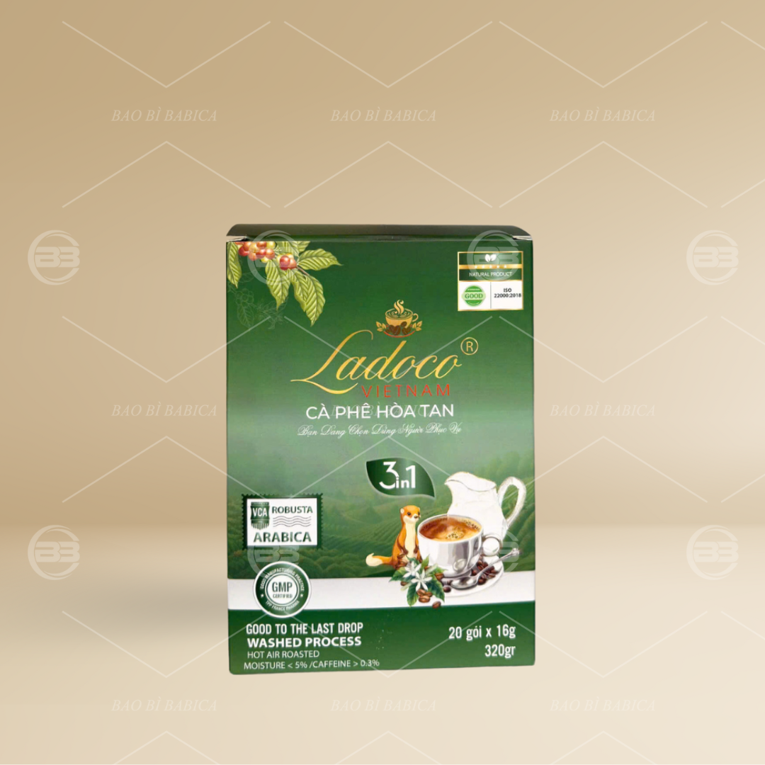 Hộp cà phê hòa tan