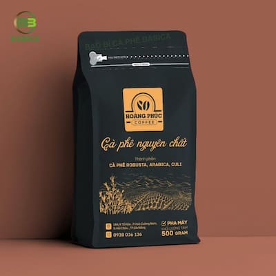 túi zip đựng cà phê