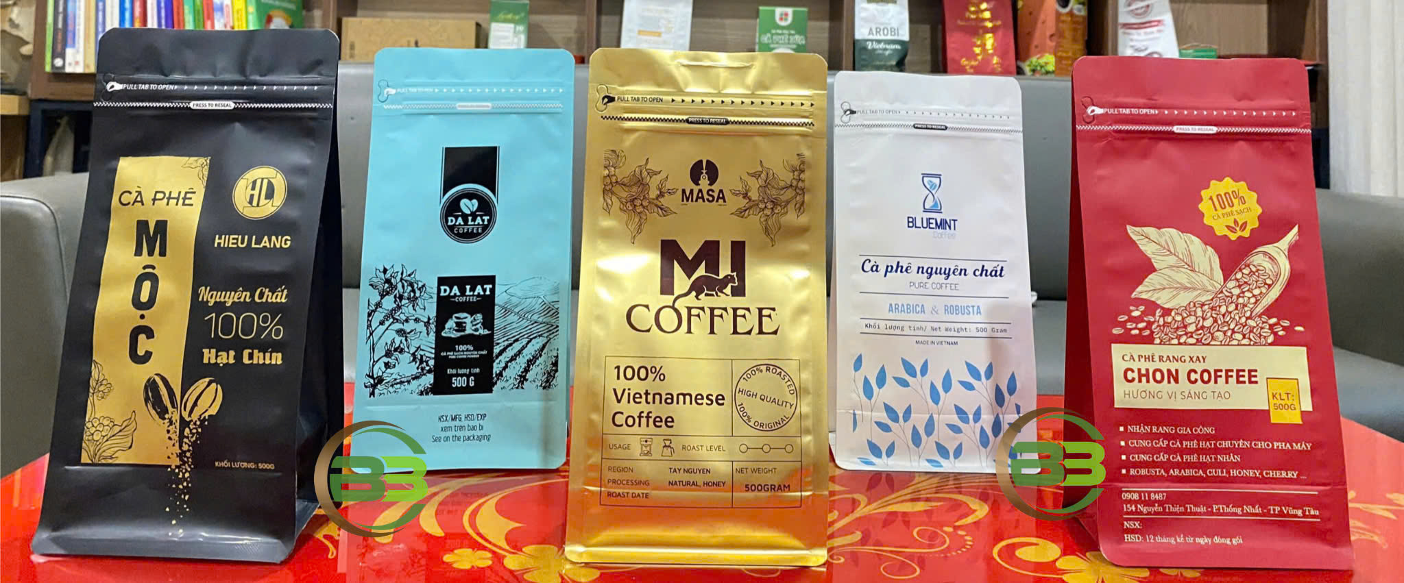 Túi zip đáy đứng