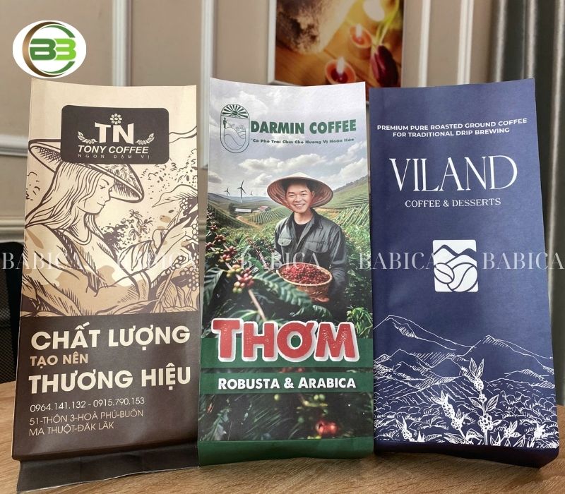 các loại túi đựng cà phê có van 1 chiều các loại túi đựng cà phê có van 1 chiều