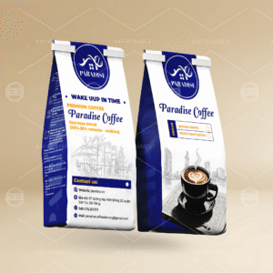 Túi 4 cạnh giấy kraft in offset