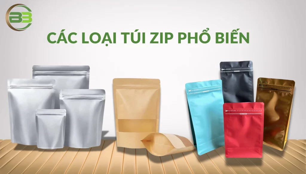 các loại túi zip phổ biến