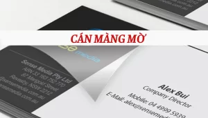 cán màng mờ