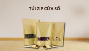 túi zip cửa sổ 