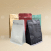 túi zip 8 cạnh trơn