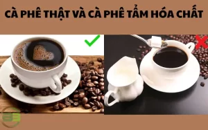 cà phê tẩm hóa chất