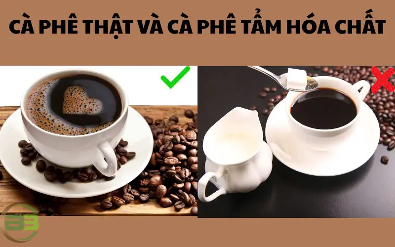 cà phê tẩm hóa chất