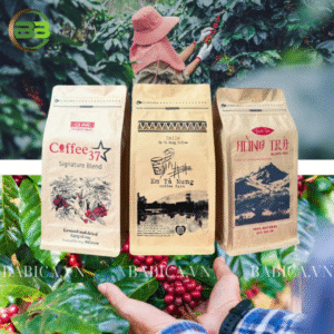 xu hướng sử dụng túi giấy kraft in kéo lụa trong ngành cà phê