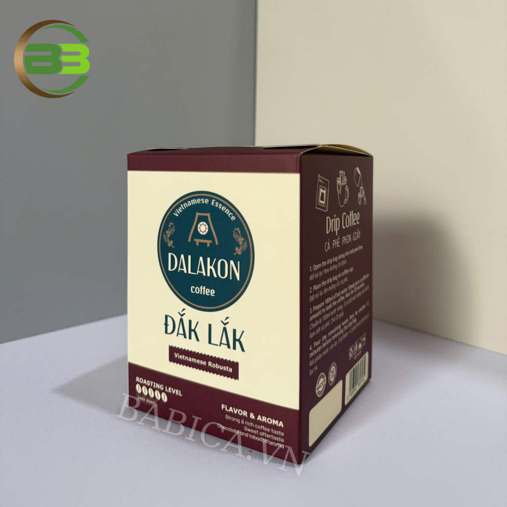 Tìm hiểu về hộp giấy cà phê: Khái niệm, vai trò và xu hướng