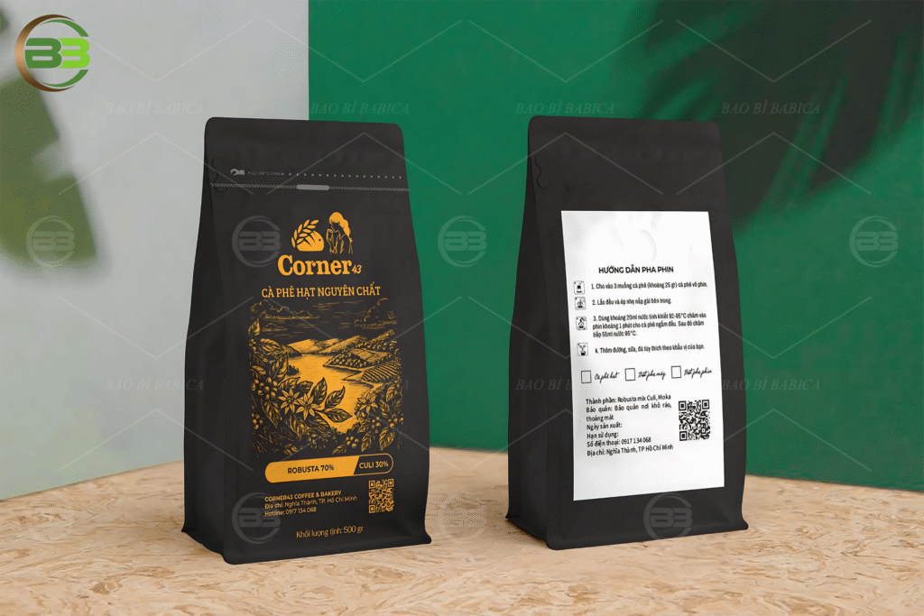 QR code trên bao bì cà phê: Xu hướng kết nối với khách hàng trẻ