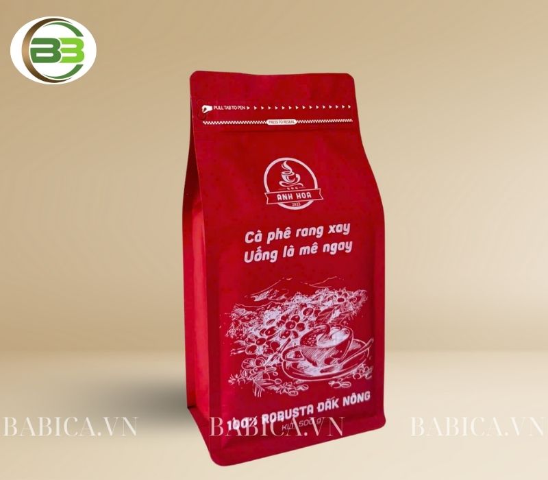 mẫu bao bì dạng khóa zip cho cà phê mẫu bao bì dạng khóa zip cho cà phê