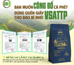 sản xuất bao bì cafe phải có giấy vsattp sản xuất bao bì cafe phải có giấy vsattp