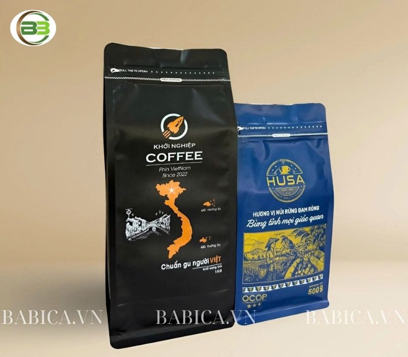 yếu tố thẩm mỹ rất quan trọng khi chọn túi đựng cà phê