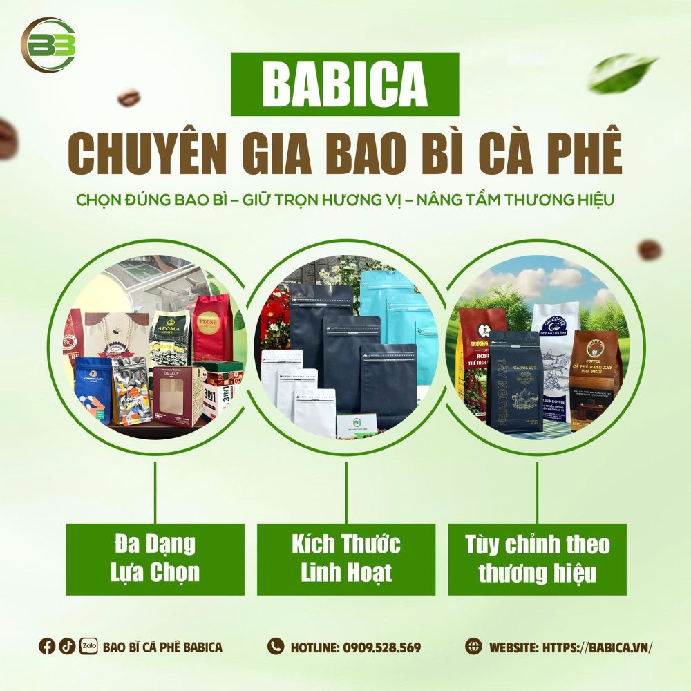 babica là đơn vị chuyên sản xuất bao bì cà phê babica là đơn vị chuyên sản xuất bao bì cà phê