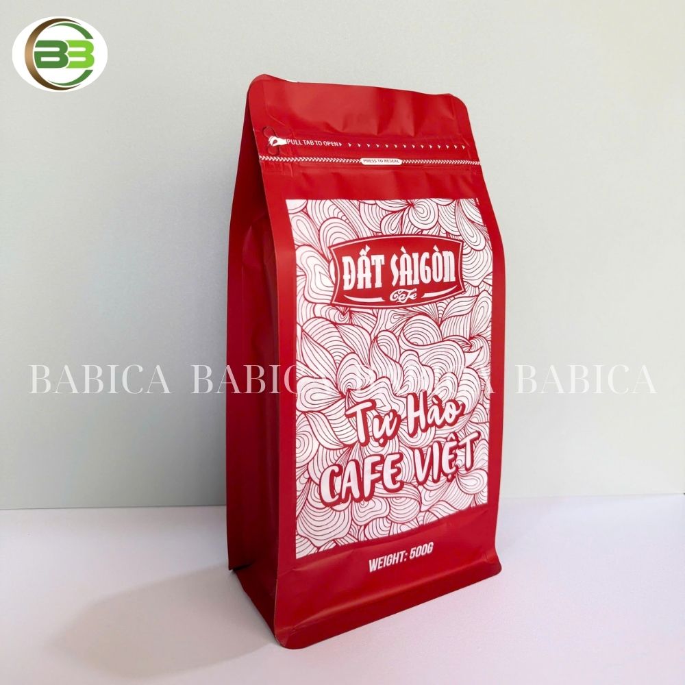 form túi 8 cạnh đựng cà phê đứng vững form túi 8 cạnh đựng cà phê đứng vững